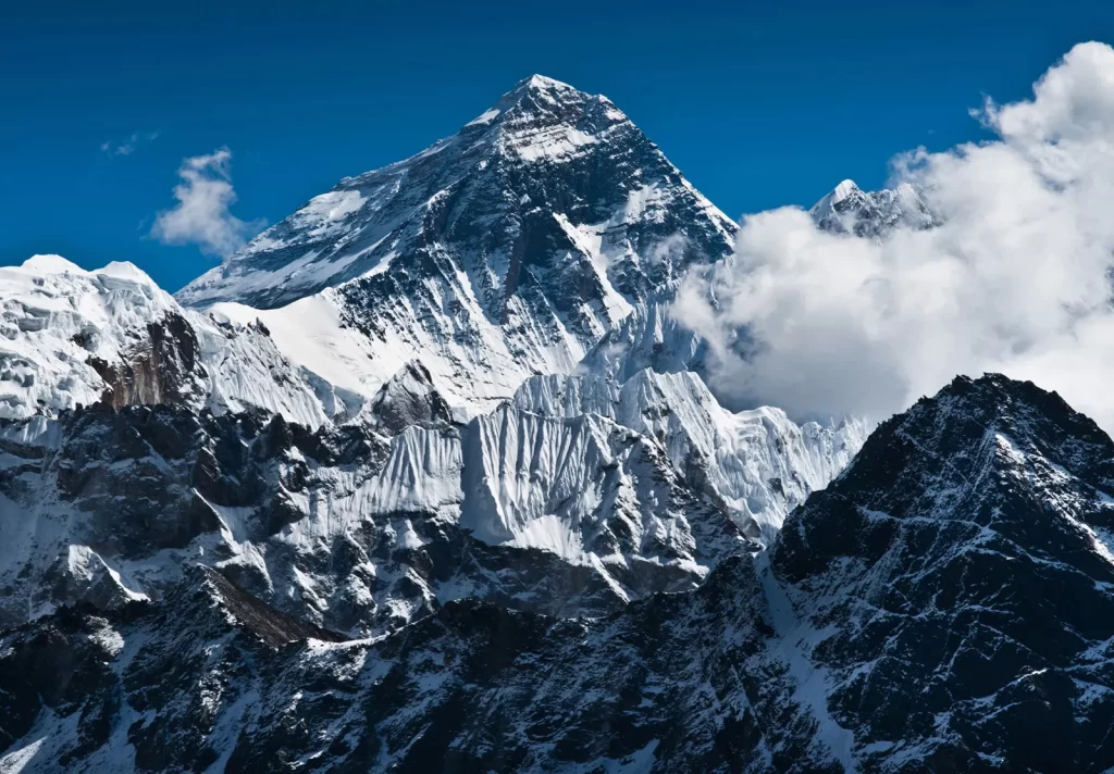 World s highest peak MOUNT EVEREST