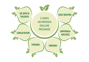 5 days Ayurveda Deluxe Recreation Package