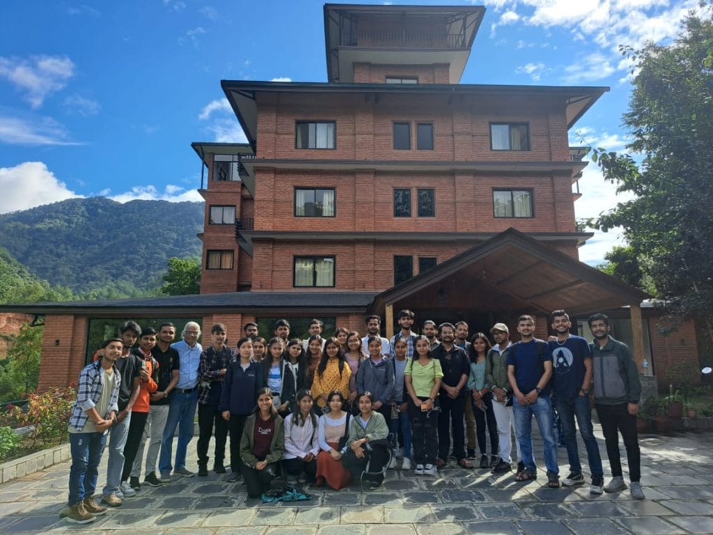 Ayurved Campus IOM TU, Nepal BAMS Students Visit Ayurveda Health Home